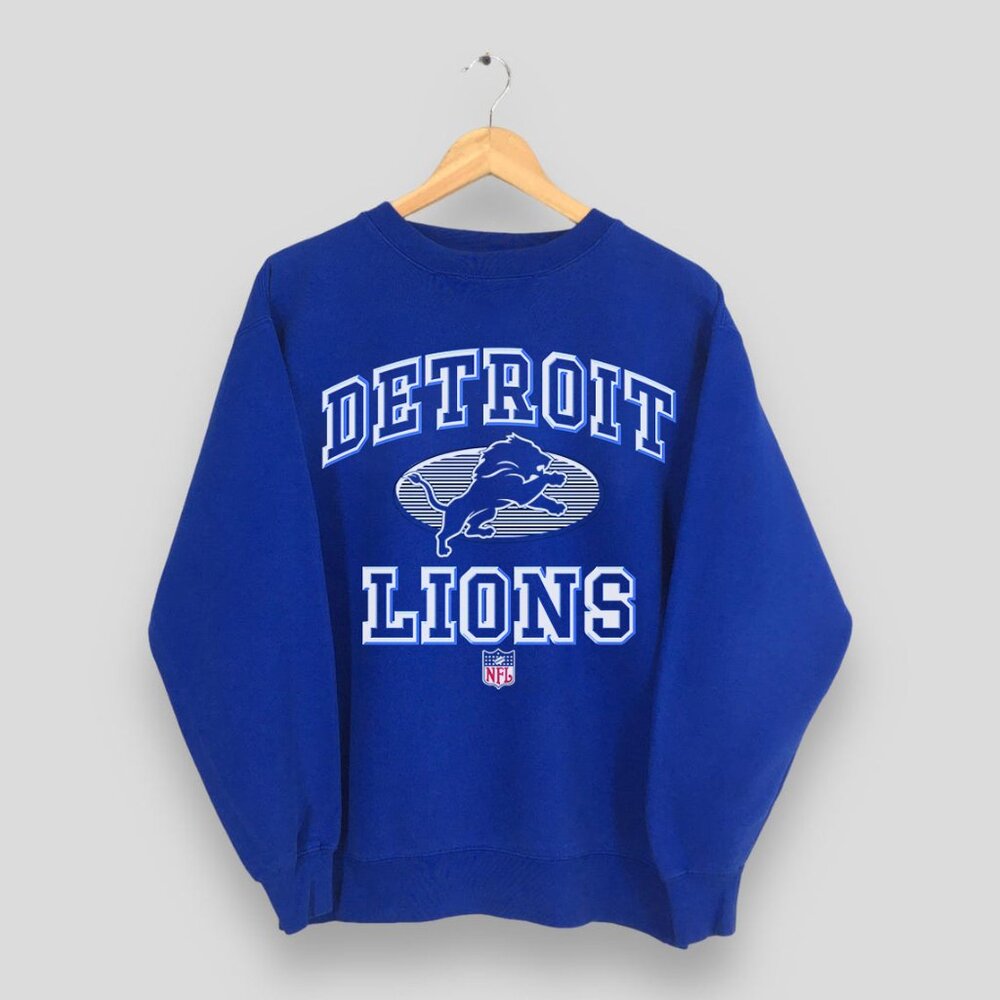 Retro Detroit Lions Football Sweatshirt, NFL Detroit Lions Mens Womens Shirt Tee